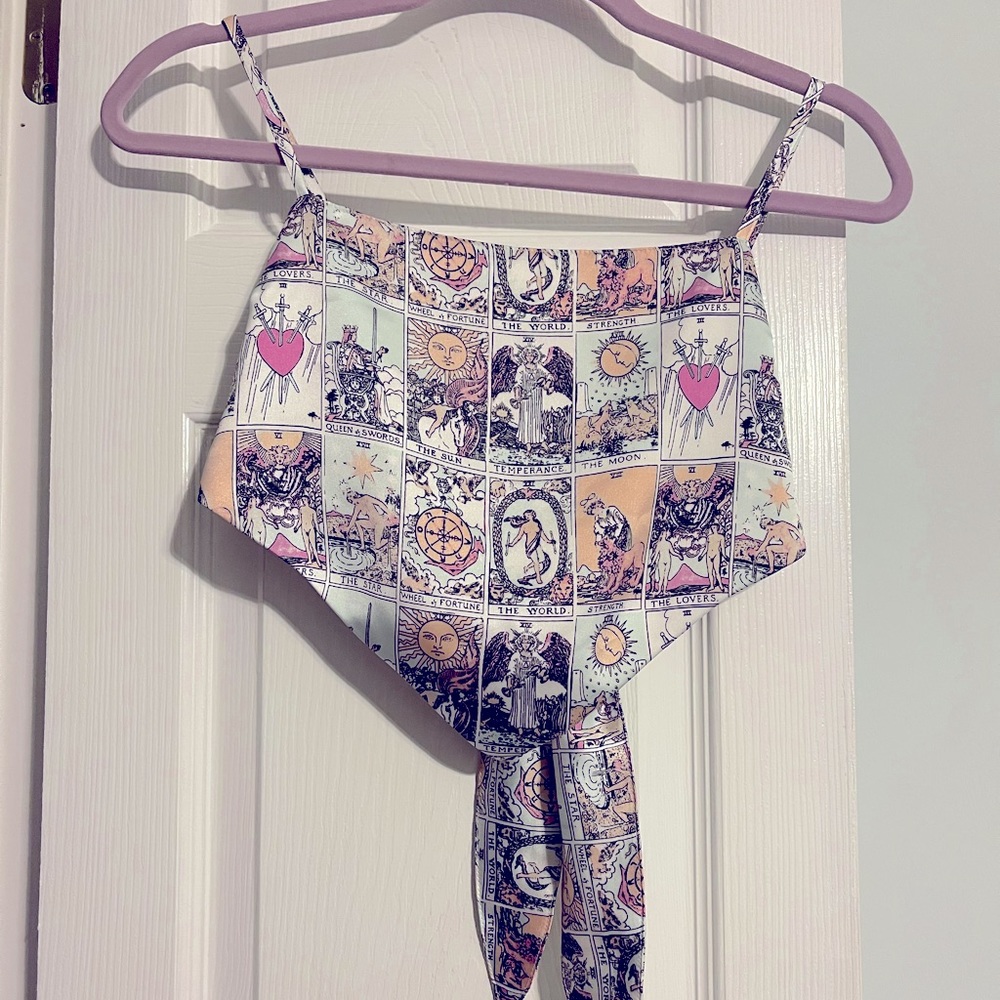 Forever 21 Tarot card crop top